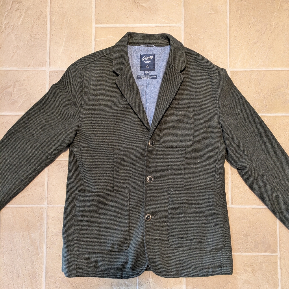 J.Crew Men's Green Blazer
